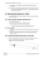 Preview for 12 page of ZyXEL Communications GS1910 User Manual