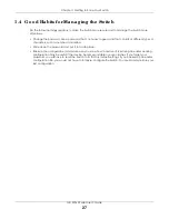Предварительный просмотр 27 страницы ZyXEL Communications GS1920-48HPv2 User Manual