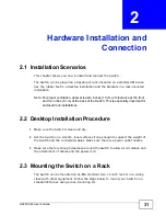 Предварительный просмотр 31 страницы ZyXEL Communications GS2200-24 Series User Manual