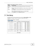 Preview for 73 page of ZyXEL Communications GS2200-48 User Manual