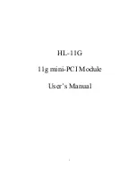 Preview for 1 page of ZyXEL Communications HL-11G User Manual