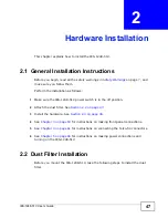 Preview for 47 page of ZyXEL Communications IES-1248-51A User Manual