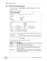 Preview for 124 page of ZyXEL Communications IES-1248-51A User Manual