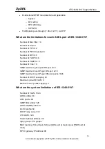 Preview for 85 page of ZyXEL Communications IES-1248-51V Support Notes