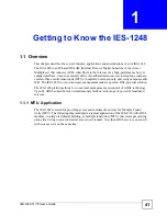 Preview for 41 page of ZyXEL Communications IES-1248-71 User Manual