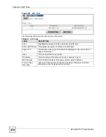 Preview for 274 page of ZyXEL Communications IES-1248-71 User Manual