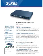 Preview for 1 page of ZyXEL Communications IES-5000 Series Specifications