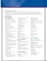 Preview for 2 page of ZyXEL Communications IES-5000 Series Specifications