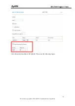Preview for 26 page of ZyXEL Communications IES-5000 Series Support Notes