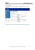 Preview for 52 page of ZyXEL Communications IES-5000 Series Support Notes