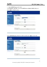 Предварительный просмотр 57 страницы ZyXEL Communications IES-5000 Series Support Notes