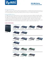 Preview for 2 page of ZyXEL Communications IES-6000 Series Specification