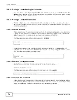 Предварительный просмотр 74 страницы ZyXEL Communications IES4005M User Manual