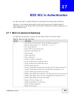 Предварительный просмотр 205 страницы ZyXEL Communications IES4005M User Manual