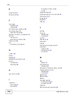 Предварительный просмотр 234 страницы ZyXEL Communications IES4005M User Manual