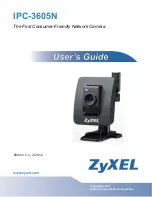 Предварительный просмотр 1 страницы ZyXEL Communications IPC-3605N Manual