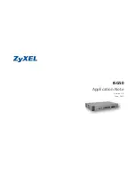 ZyXEL Communications ISG50 Application Note предпросмотр