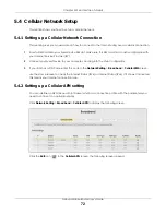 Preview for 72 page of ZyXEL Communications LTE3301-PLUS User Manual