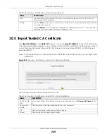 Preview for 249 page of ZyXEL Communications LTE3301-PLUS User Manual