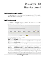 Preview for 274 page of ZyXEL Communications LTE3301-PLUS User Manual