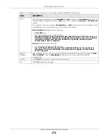 Preview for 276 page of ZyXEL Communications LTE3301-PLUS User Manual