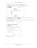 Предварительный просмотр 21 страницы ZyXEL Communications LTE3316-M604 User Manual