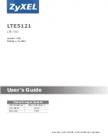 Предварительный просмотр 1 страницы ZyXEL Communications LTE5121 User Manual