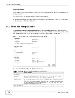 Предварительный просмотр 74 страницы ZyXEL Communications LTE5121 User Manual