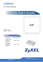 Preview for 1 page of ZyXEL Communications LTE6101 Quick Start Manual