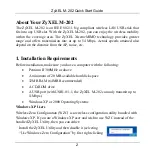 Preview for 3 page of ZyXEL Communications M-202 Quick Start Manual