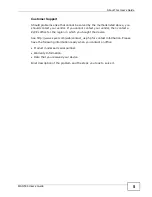 Предварительный просмотр 5 страницы ZyXEL Communications MAX-506 -  V1.00 Manual