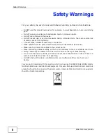 Предварительный просмотр 8 страницы ZyXEL Communications MAX-506 -  V1.00 Manual