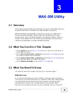 Preview for 19 page of ZyXEL Communications MAX-506 -  V1.00 Manual