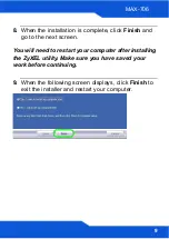 Предварительный просмотр 9 страницы ZyXEL Communications MAX-706 Quick Start Manual