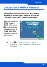 Предварительный просмотр 11 страницы ZyXEL Communications MAX-706 Quick Start Manual