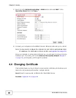 Предварительный просмотр 44 страницы ZyXEL Communications MAX318M2W User Manual
