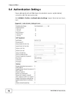 Предварительный просмотр 72 страницы ZyXEL Communications MAX318M2W User Manual