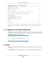 Предварительный просмотр 42 страницы ZyXEL Communications MES3500 Series User Manual