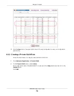 Предварительный просмотр 70 страницы ZyXEL Communications MES3500 Series User Manual