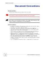 Preview for 4 page of ZyXEL Communications MGS-3712 User Manual