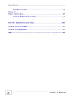 Preview for 22 page of ZyXEL Communications MGS3700-12C User Manual