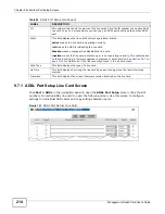 Preview for 214 page of ZyXEL Communications MSC1000G Series User Manual