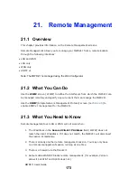 Предварительный просмотр 173 страницы ZyXEL Communications MWR211 Manual