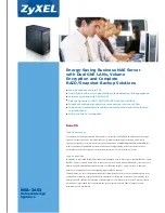 ZyXEL Communications NAS-2401 Brochure preview