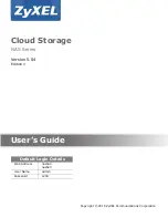 ZyXEL Communications NAS Series User Manual preview