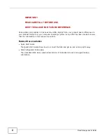 Предварительный просмотр 2 страницы ZyXEL Communications NAS Series User Manual
