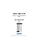 ZyXEL Communications NBG-415 Quick Start Manual preview