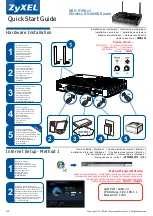 Preview for 1 page of ZyXEL Communications NBG-419N v2 Quick Start Manual