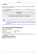Предварительный просмотр 4 страницы ZyXEL Communications NBG-420N Quick Start Manual