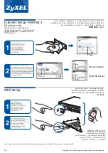 Preview for 2 page of ZyXEL Communications NBG-4615 Quick Start Manual